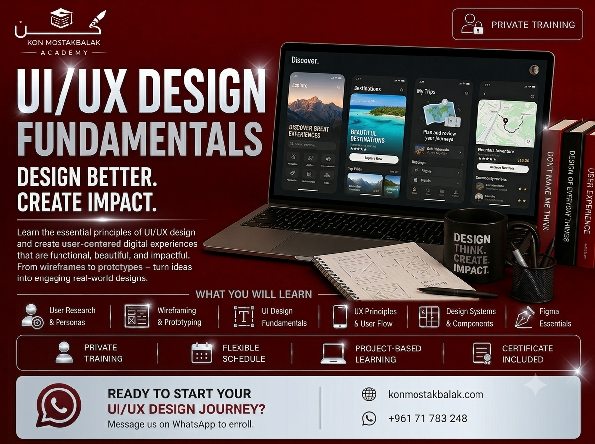 UI/UX Design Fundamentals – Design Digital Experiences
